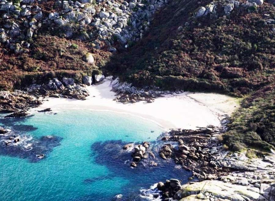 La Casita De Meiro Bueu Esterno foto